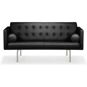 Dux Ritzy 2 Pers. Sofa L: 180 cm - Chrome/Naturale Schwartz