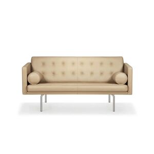 Dux Ritzy 2 Pers. Sofa L: 180 cm - Chrome/Naturale Perle