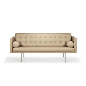 Dux Ritzy 3 Pers. Sofa L: 210 cm - Chrome/Naturale Perle