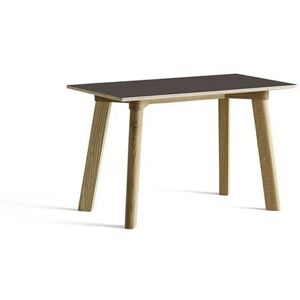 HAY CPH Deux 215 Bench 75x35x45 cm - Lacquered Solid Oak/Stone Grey Laminate