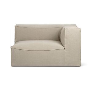 Ferm Living Catena Sofa Armrest Right Rich Linen L401 76x138 cm - Natural