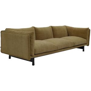 Wendelbo Kite 3 Seater Sofa L: 260 cm - Sortbejdset Eg/Roco Col. 2