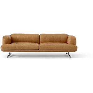 &Tradition Inland AV23 3 Seater Sofa SH: 40 cm - Noble Cognac Leather