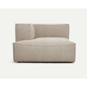 Ferm Living Catena Sofa Chaise Longue Left L600 Confetti Boucle 108x108 cm - Light Grey