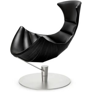 Bruunmunch The Lobster Chair SH: 39 cm - Black Oak / Chrome