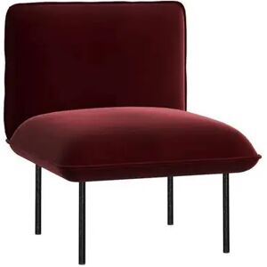 Woud Nakki Lobby 1-Seater SH: 46 cm - Bordeaux Rød