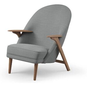 Warm Nordic Wingman Lounge Chair SH: 42 cm - Mood 1102/Oiled Oak