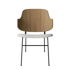 Audo Copenhagen The Penguin Lounge Chair SH: 42 cm - Natural Oak/Hallingdal Grey