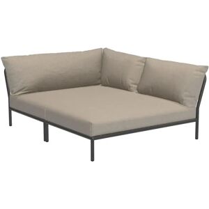 HOUE Level 2 Cozy Corner Lounge Sofa Right 173,5x139 cm - Ash