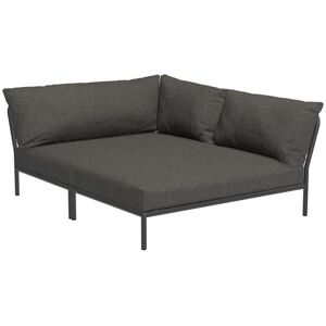 HOUE Level 2 Cozy Corner Lounge Sofa Right 173,5x139 cm - Dark Grey