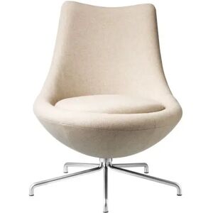 FDB Møbler L40 Bellamie Lounge Chair SH: 39 cm - Grey / Beige UDSTILLINGSMODEL OUTLET