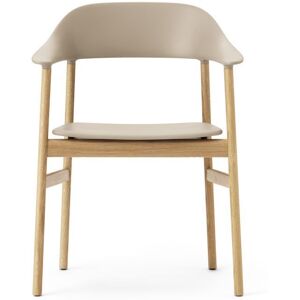 Normann Copenhagen Herit Armchair SH: 45 cm - Oak Base/Sand