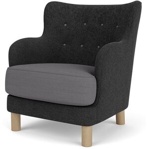 Audo Copenhagen Constance Lounge Chair SH: 43,6 cm - Oak/Hallingdal 65 173