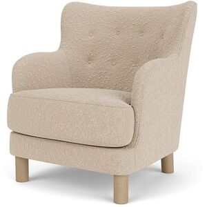 Audo Copenhagen Constance Lounge Chair SH: 43,6 cm - Oak/Zero 0001