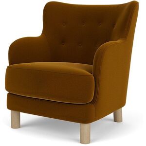 Audo Copenhagen Constance Lounge Chair SH: 43,6 cm - Oak/Grand Mohair 2600