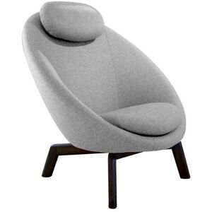 Cane-line Indoor Pace Loungestol inkl. Nakkehynde - Light Grey/Dark Brown Mahogany