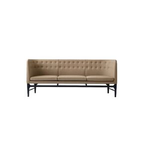 &Tradition AJ5 Mayor 3 Pers. Sofa L: 200cm - Brun/Sortlakeret Eg