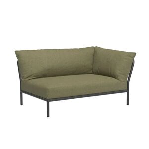 HOUE Level 2 Corner Lounge Sofa Right 139x92,5 cm - Dark Grey/Leaf