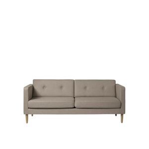 FDB Møbler Firhøj 2,5 Pers Sofa L: 198 cm - MLF26/Lysebrun