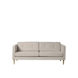 FDB Møbler Firhøj 2,5 Pers Sofa L: 198 cm - Tangent/Beige