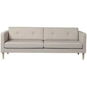 FDB Møbler Firhøj 3 Pers Sofa L: 228 cm - Prada/Beige