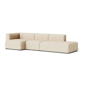 HAY Mags 3 Seater Combination 4 L: 321 cm - Left End - Bolgheri LGG60/Black Stained Beech