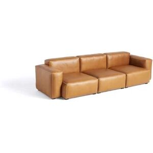 HAY Mags Soft 3 Seater Combination 1 L: 278,5 cm - Sense Cognac Leather