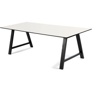 Andersen Furniture T1 Spisebord 95x220 cm - Sortlakeret Eg/Hvid