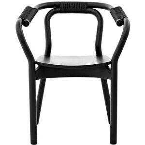 Normann Copenhagen Knot Chair - Black/blac