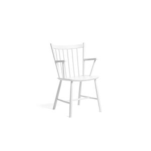 HAY Børge Mogensen J42 Arm Chair SH: 44,5 cm - White Lacquered Birch
