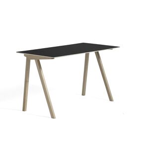 HAY CPH90 Desk 130 x 65 cm - Eg sæbe/Sort linoleum