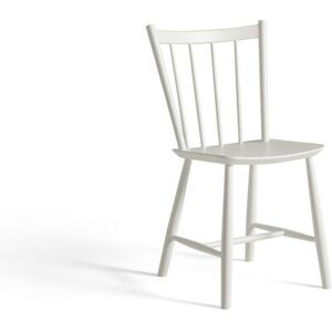 HAY Børge Mogensen J41 Spisebordsstol SH: 44,5 cm - White Lacquered Beech