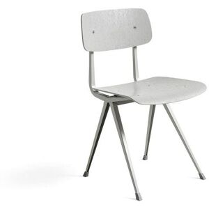 HAY Result Spisebordsstol SH: 46 cm - Beige Powder Coated Steel/Beige Lacquered