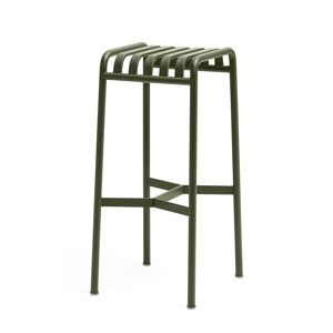 HAY Palissade Bar Stool H: 78 cm - Olive