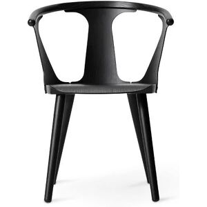 &Tradition SK1 In Between Chair SH: 45 cm - Black Lacquered Oak