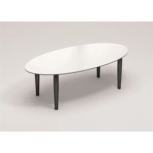 Thomsen Furniture Katrine Sofabord Ellipse 89x126x45 cm - Hvid