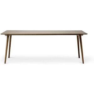 &Tradition SK5 In Between Dining Table 200x90 cm - Smoked Oiled Oak