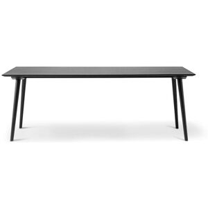 &Tradition SK5 In Between Dining Table 200x90 cm - Black Lacquered Oak