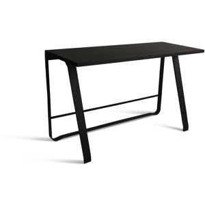 Bent Hansen Hemingway Skrivebord m. Opladerstation L: 120 cm - Sortlakeret Bøg/Black Linoleum