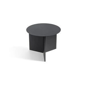 HAY Slit Table Round Side Table Ø: 45 cm - Black
