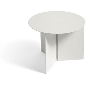 HAY Slit Table Round Side Table Ø: 45 cm - White