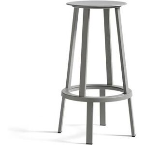 HAY Revolver Bar Stool High H:76 cm - Sky Grey