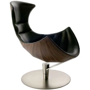 Bruunmunch The Lobster Chair SH: 39 cm - Walnut / Chrome