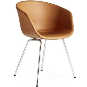 HAY AAC 27 About A Chair SH: 46 cm - Chromed Steel/Sense Cognac