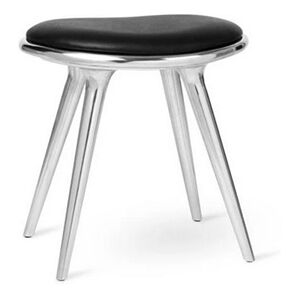 Mater Low Stool H: 47 cm - Aluminium