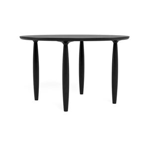 NORR11 Oku Round Dining Table Ø: 120 cm - Black Oak
