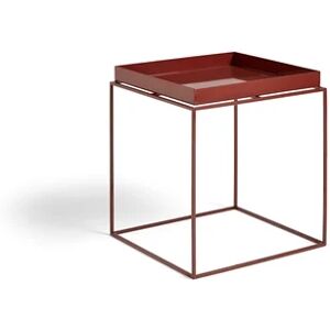 HAY Tray Table M 40x40 cm - Chocolate High Gloss