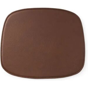 Normann Copenhagen Form Hynde 46x39cm - Brandy Læder/Cognac