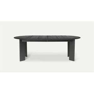 Ferm Living Bevel Table Extendable 2 Ø: 117-217 cm - Black Oiled Oak