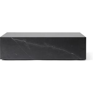 Audo Copenhagen Plinth Low H: 27 cm - Black Nero Marquina Marble